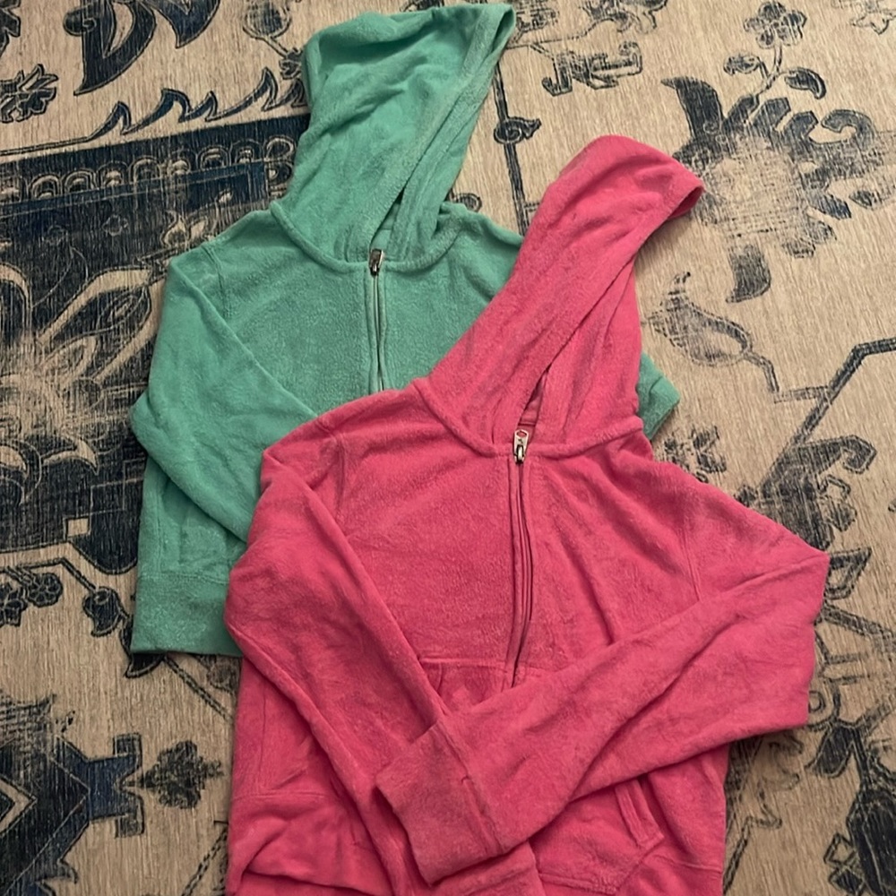 Abercrombie Kids Hooded Zip Terry Sweatshirts